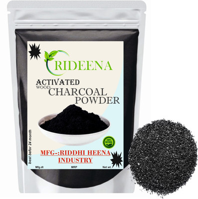 Rideena pure Natural Activated Charcoal Powder for face pack for face(600 g)