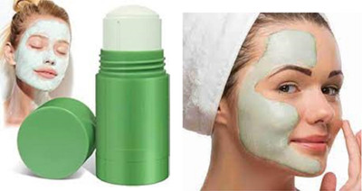 Luipui green tea best clay mud stick for oil control pack of 1(40 g)