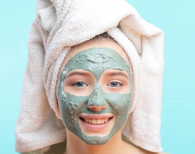 GABBU Green Tea Cleansing Mask Stick for Face pack./-(40 g)