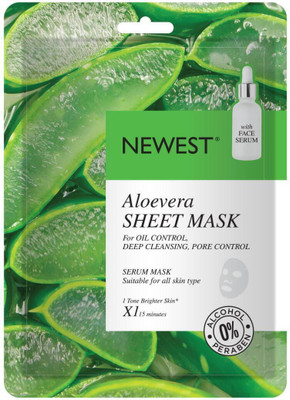 NEWEST ALOE VERA SHEET MASK(20 g)