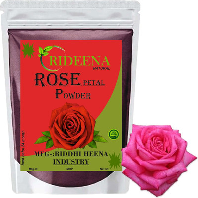 Rideena Natural Rose Powder for face pack glow(100 g)