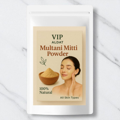 VIP ALDAT Multani Mitti Herbal Luxury Glow Mask for Ever Fresh Beautiful Skin(400 g)