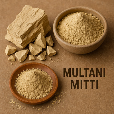 EEetma Multani mitti powder 200 gram 1as(200 g)
