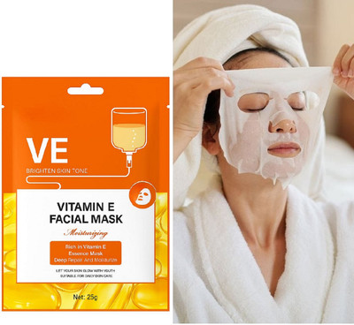 nuvya Deep Repair Sheet Mask with Vitamin E for Youthful Skin Look(25 ml)