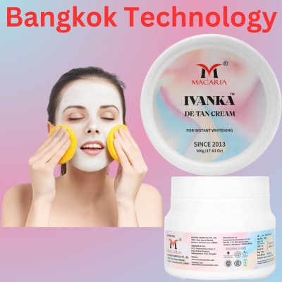 MACARIA YUII Lightning White De-Tan Miracle Face Pack Mask 3 in 1(500 g)