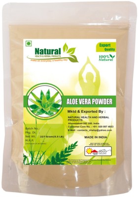 Natural Health and Herbal Products Aloe Vera Powder (Aloe Arborescens Leaf) For Skin Care(Face Mask) and Hair Boost(227 g)