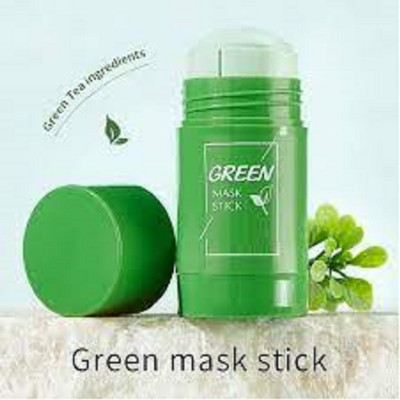 Luipui green tea best clay mud stick for anti acne pimples(40 g)