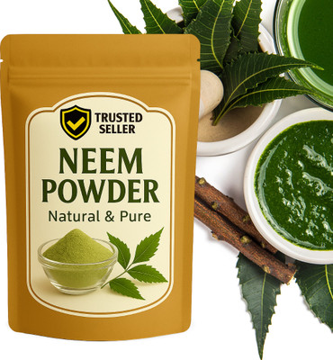 ShakalyaVeda Natural Neem Powder 100gm – Anti Acne, Anti Dandruff & Skin Purifying Herb(100 g)