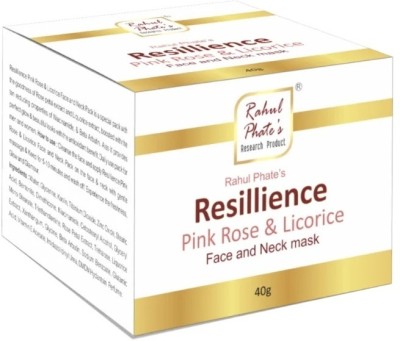 Rahul Phate's Research Product Resillience Pink Rose & Liguorice Face & Neck Mask(40 g)