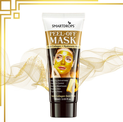 smartdrops Removes Blackheads & Deep Cleansing Gold Peel Off Mask(60 ml)