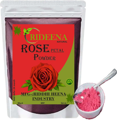 Rideena Best Quality Rose Powder for face pack Smoothing(100 g)