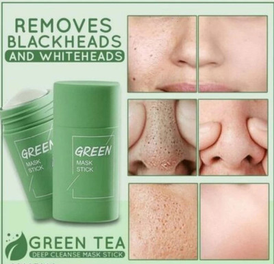 GFSU - GO FOR SOMETHING UNIQUE Green Tea Purifying Clay Stick, Face mask(40 g)