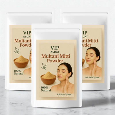 VIP ALDAT Deep Cleansing Herbal Pack for Pure Detox and Fresh Glowing Complexion(450 g)