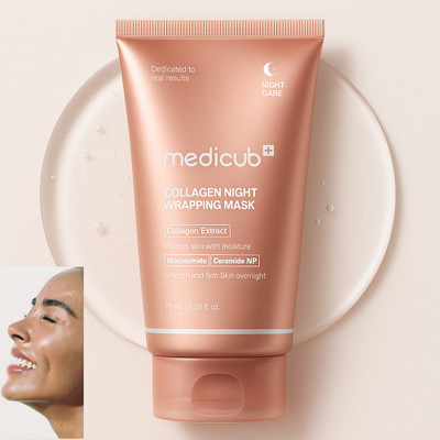 FLORIMYST Mediicube Collagen Night Wrapping Pack – Elasticity & Glow(75 ml)