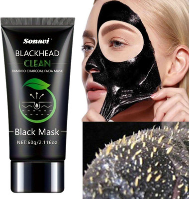 Sonavi Charcoal Peel-Off Mask for Skin Purification | Charcoal Face Mask(60 g)