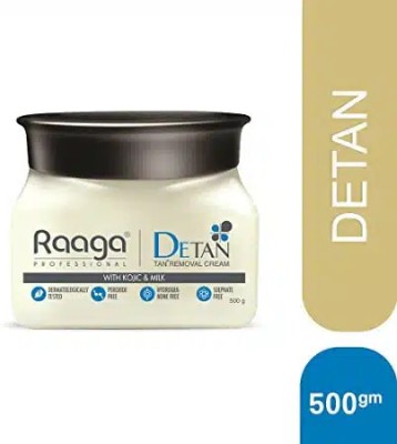 Raaga Professional De-Tan Cream 500g Reveal Radiant Skin(500 g)