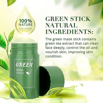 Luipui All Skin Types Of Men And Women GREEN STICK PACK OF 1(40 g)