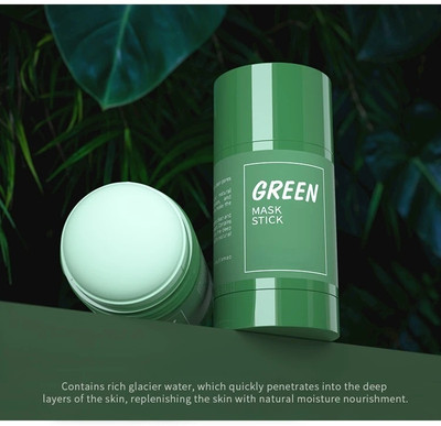 WOONGMI Detoxin Deep Cleansing Green Ta Face Mask Stick For Women And Men  Face Shaping Mask