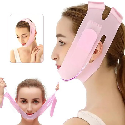 Lumevo Silicone V Face Mask – Face Lift Belt & Facial Bandage for Cheek  Face Shaping Mask
