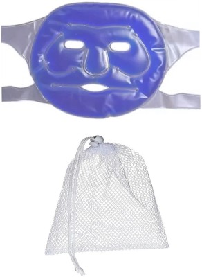 Ecommercehub Cool Gel Face Mask For Glowing Skin & Face Therapy Hot Cold Use with Storage Bag  Face Shaping Mask