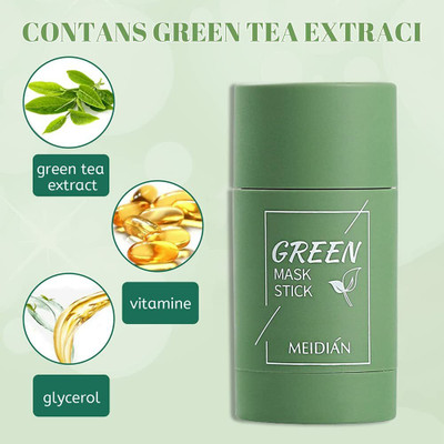 MEIDIAN Green Tea Cleansing Mask Stick for Face001  Face Shaping Mask