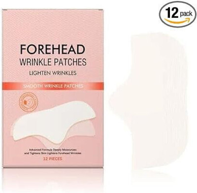 MSVTRADESS 12 PCS FOREHEAD WRINKLE PATCHES  Face Shaping Mask
