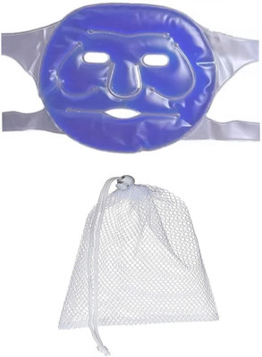 Ecommercehub Cool Gel Face Mask For Glowing Skin & Face Therapy Hot Cold Use with Storage Bag  Face Shaping Mask