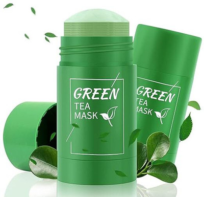 QRIOS Green Tea Stick Face Mask For Blackhead Remover & Face Cleasning  Face Shaping Mask