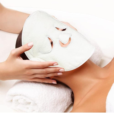KGBTREADS Facial Hot And Cold Compress Soft Mask Face pack of 1  Face Shaping Mask