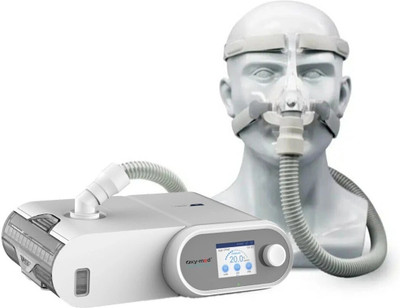 oxy-med SleepEasy Auto CPAP With Heated Humidifier and Nasal  Face Shaping Mask