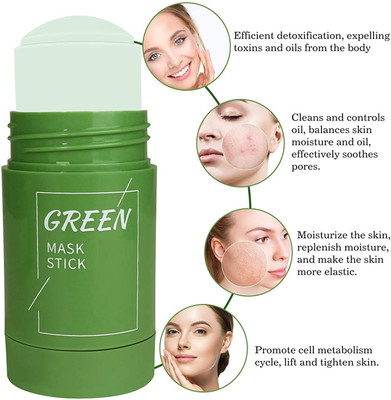 GFSU - GO FOR SOMETHING UNIQUE Green Tea Clay Stick  Oil Control Face Wash(40 ml)