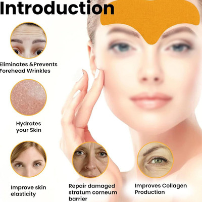 AARADHYAM Anti-Wrinkle Patches, Facial Patches to Smooth Wrinkles 10 pcs pack of 1  Face Shaping Mask