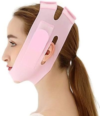 TOINSOINT Silicone V Face Mask Face Lift Up Belt Facial Slimming Bandage Mask  Face Shaping Mask