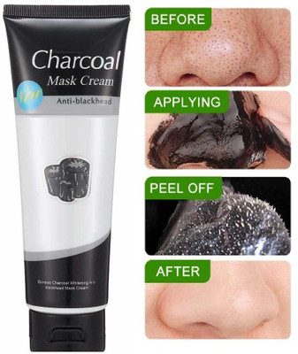 GULGLOW99 Charcoal Face Mask Peel Off Blackhead for Girls and Boys(130 ml)