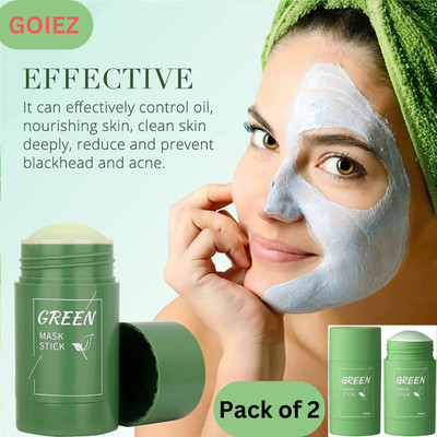 GOIEZ Green Tea Deep Cleansing Mask Stick For Healthy Complexion (Face Shaping Mask)  Face Shaping Mask