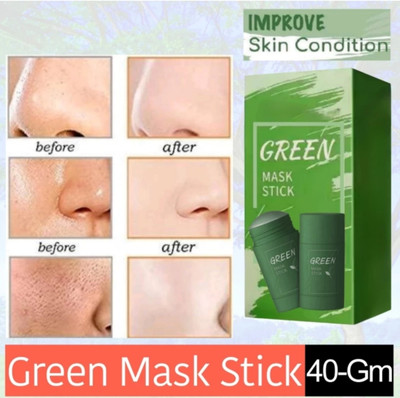 Deeparth Green Tea Stick big face mask 001048 (40 g)  Face Shaping Mask