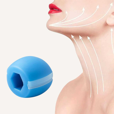 FlyTouch Comfortable Jaw Trainer for Face Toning | Reduce Puffiness & Double Chin Soft Silicone Jaw Trainer | Shapes Face, Tones Neck & Tightens Chin Massager(Multicolor)