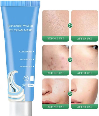 Wonholli PP-1425 Ice Cream Mask Ultra Cleansing, Brighten and whiten  Face Shaping Mask