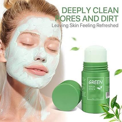 Luipui deeply cleans, pores and dirt green tea mud stick clay(40 g)