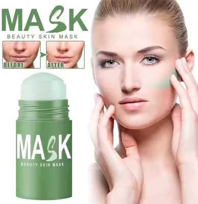 Wonholli PP-1425 Green Tea Purifying Clay Stick Face Mask  Face Shaping Mask