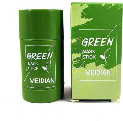 Mecovip green face mask stick for face cleaning pack of 1(40 g)