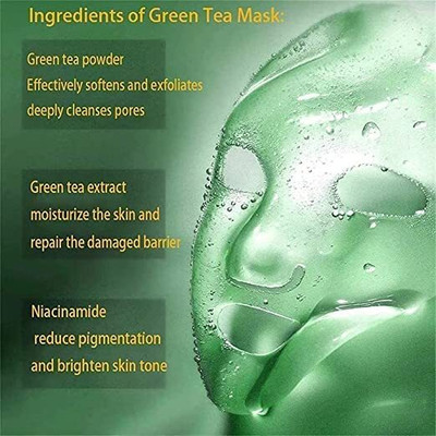 Luipui Tea Cleansing Mask Stick for Face pack of 1(40 g)