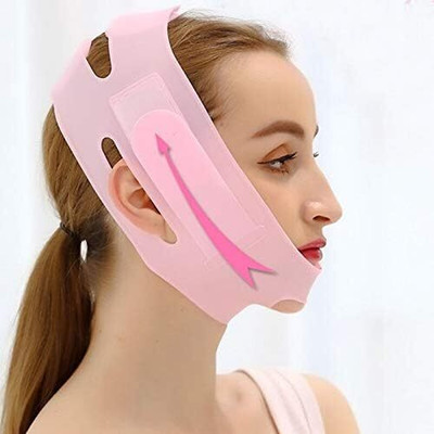 Everglow Silicone V Face Mask Lifting V Line Shape  Face Shaping Mask