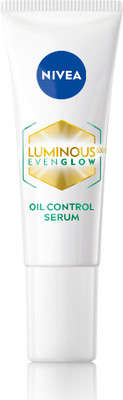 NIVEA EVEN GLOW Luminous Oil Control Serum for Women, Salicylic, Hyaluronic Acid, Thiamidol(10 ml)