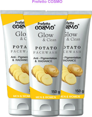 Prefetto COSMO Deep Cleanse and Glow with Potato Extract Face Wash(450 g)