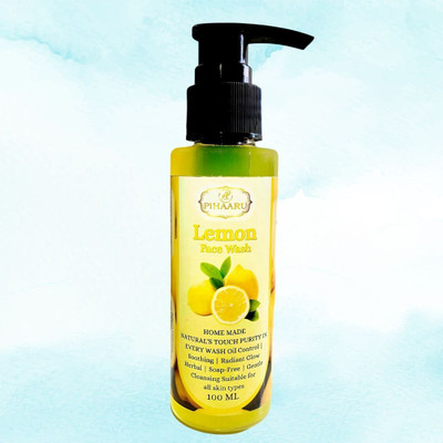 Pihaaru Refreshing Lemon  for Oil Control & Glow – 100ml/ Face Wash(100 ml)