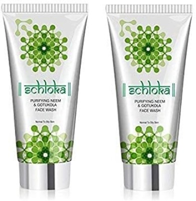 Modicare SCHLOKA NEEM & GOTUKOLA FACEWASH (60 ml X 2) Face Wash(60 ml)