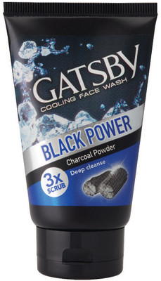 GATSBY Japan Cooling Perfect Clean - Contains Charcoal Powder Face Wash(100 g)