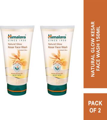 HIMALAYA NATURAL GLOW KESAR FACE WASH 150ML(PO2) Face Wash