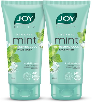 Joy Revivify Organic Refreshing Cool Mint  Face Wash(300 ml)